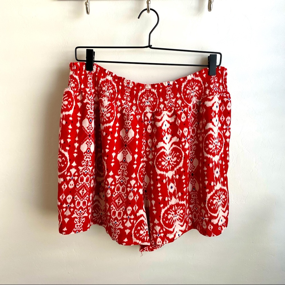 Knox Rose Boho Elastic Waist Pocketed Sorts Sz L